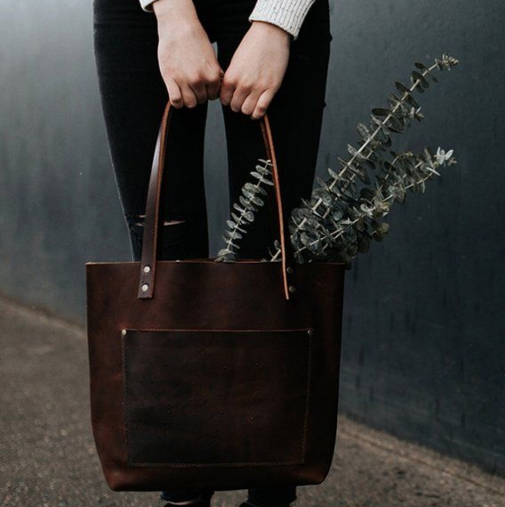 SOLD Portland Leather Goods Classic AP Tote